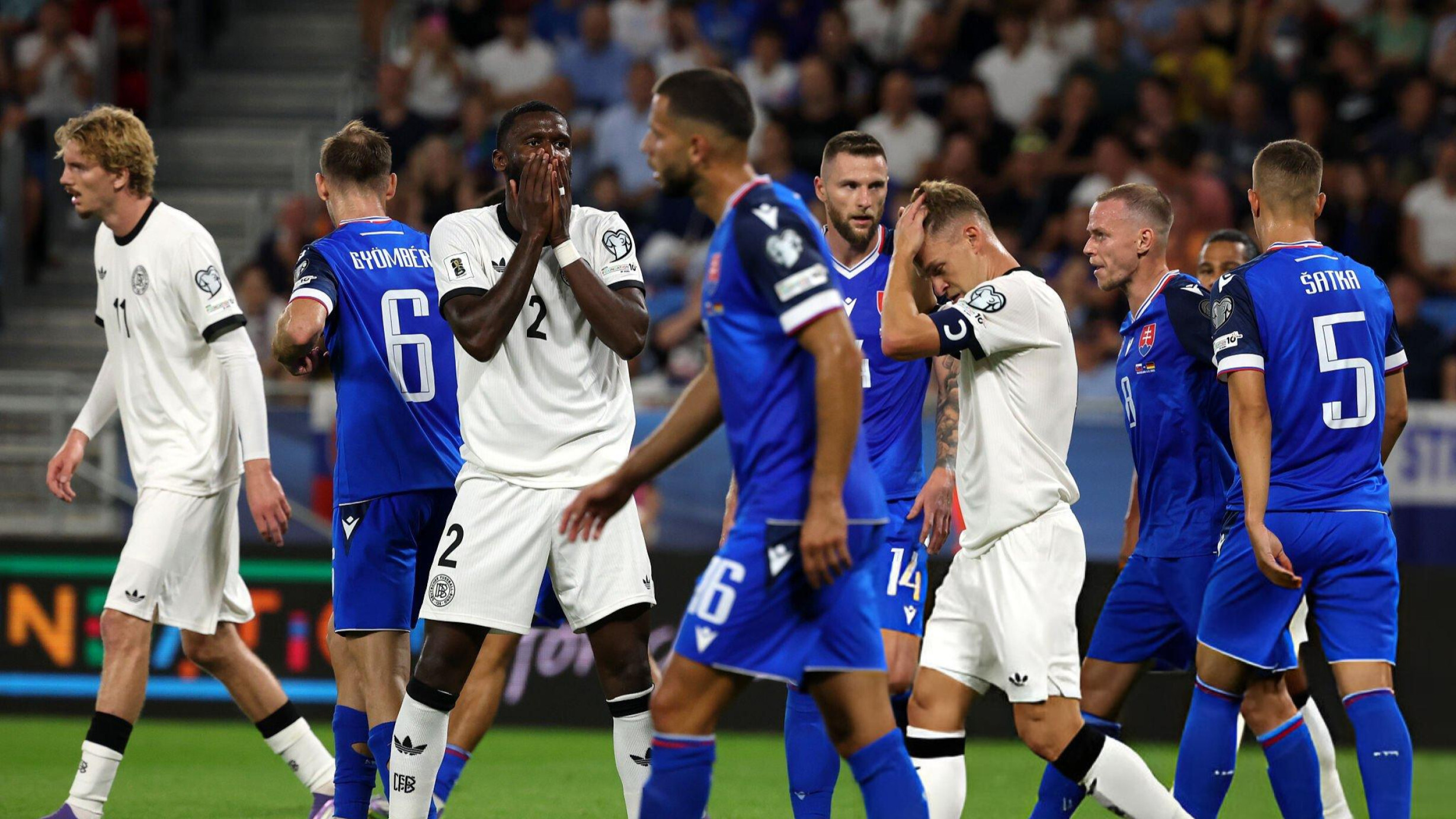 سلوفاكيا تفاجئ ألمانيا وتهزمها بثنائية نظيفة في تصفيات كأس العالم 2026