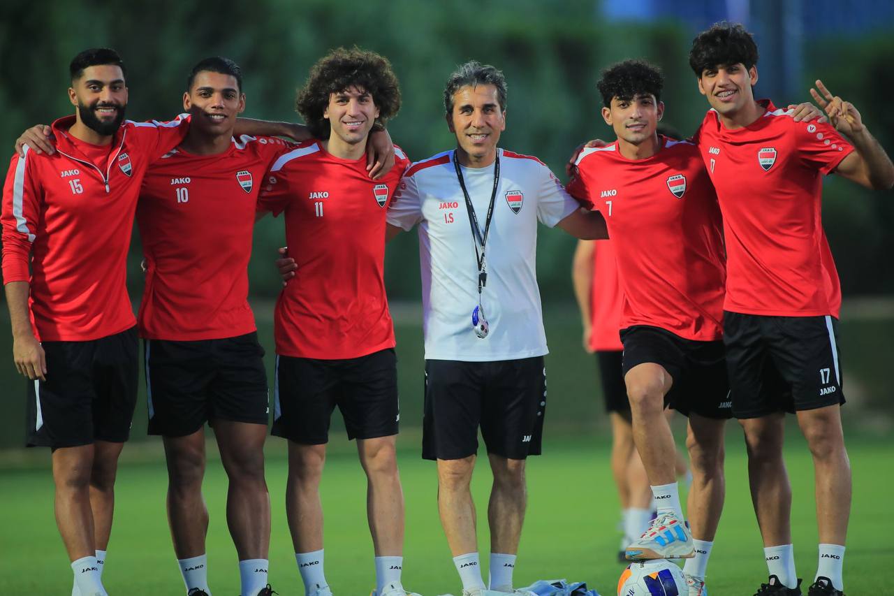 الأولمبي العراقي يبدأ تحضيراته استعداداً لمواجهة فيتنام 