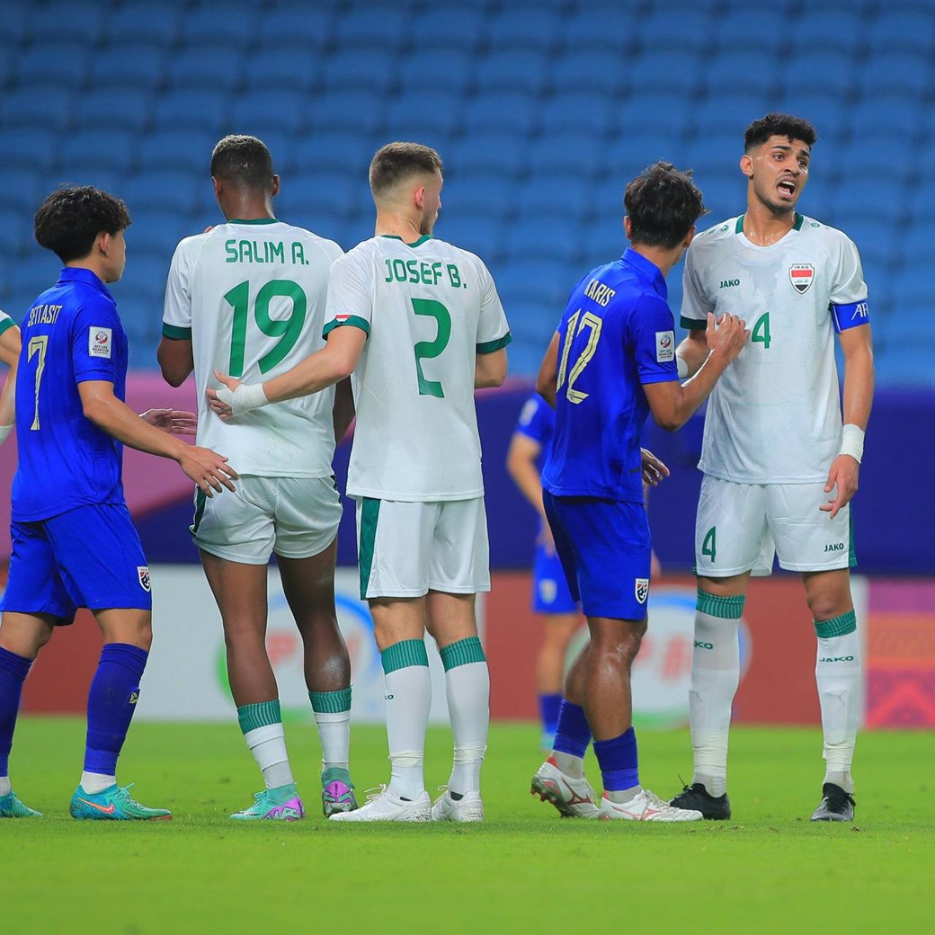 الأولمبي العراقي يسقط امام تايلاند بثنائية