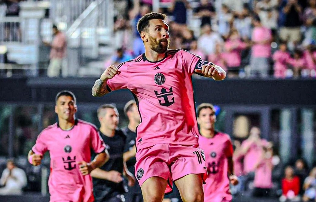 ميسي يقود ميامي للفوز في الدوري الأمريكي