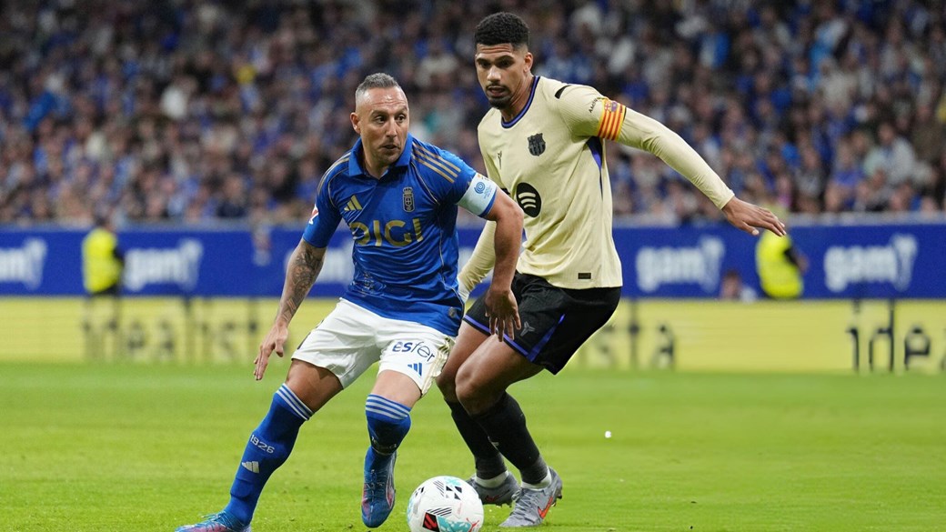 برشلونة يقلب الطاولة على أوفييدو ويفوز بثلاثية في الدوري الإسباني