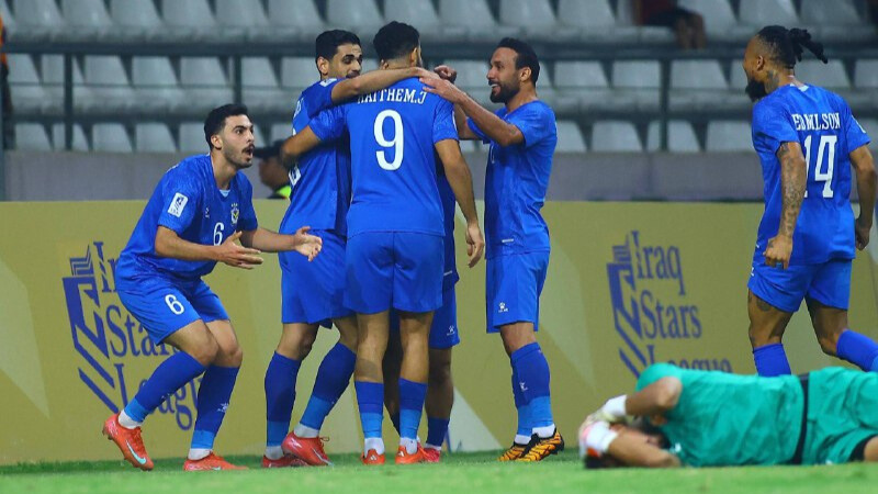 القوة الجوية يتجاوز ديالى بثنائية ويواصل انتصاراته في دوري نجوم العراق