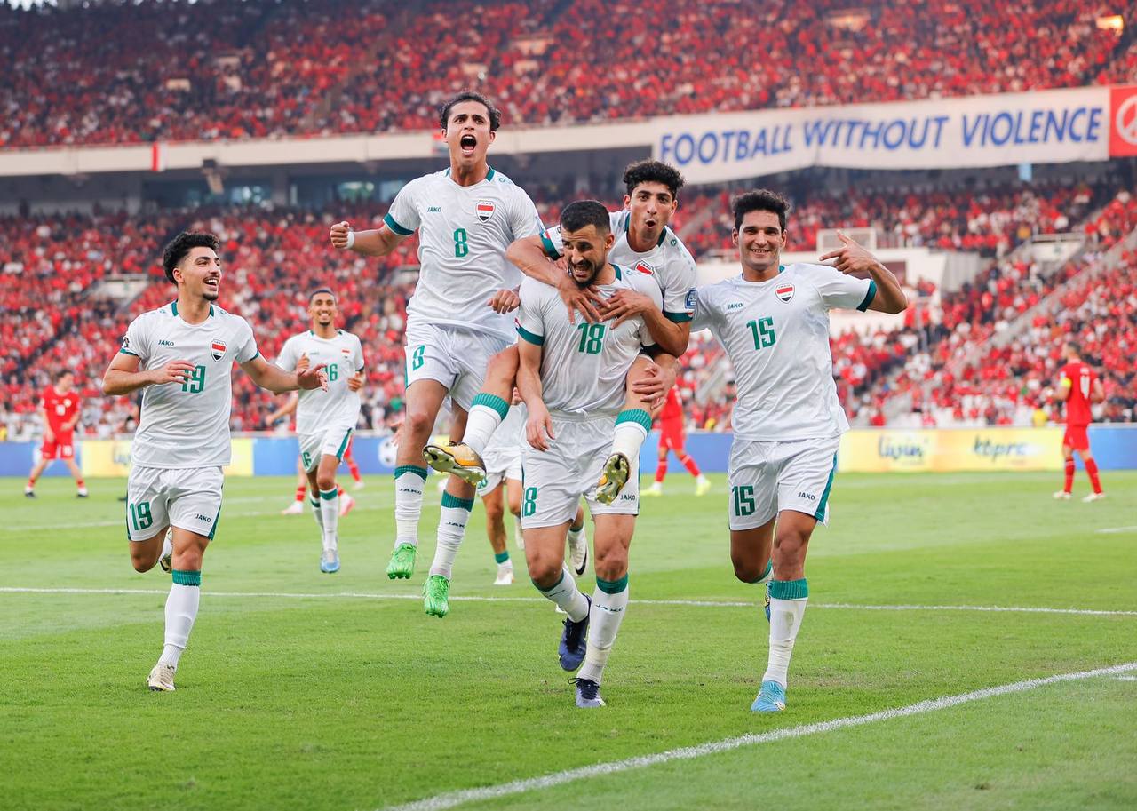 مكاسب عديدة حققها أسود الرافدين من ثنائية إندونيسيا